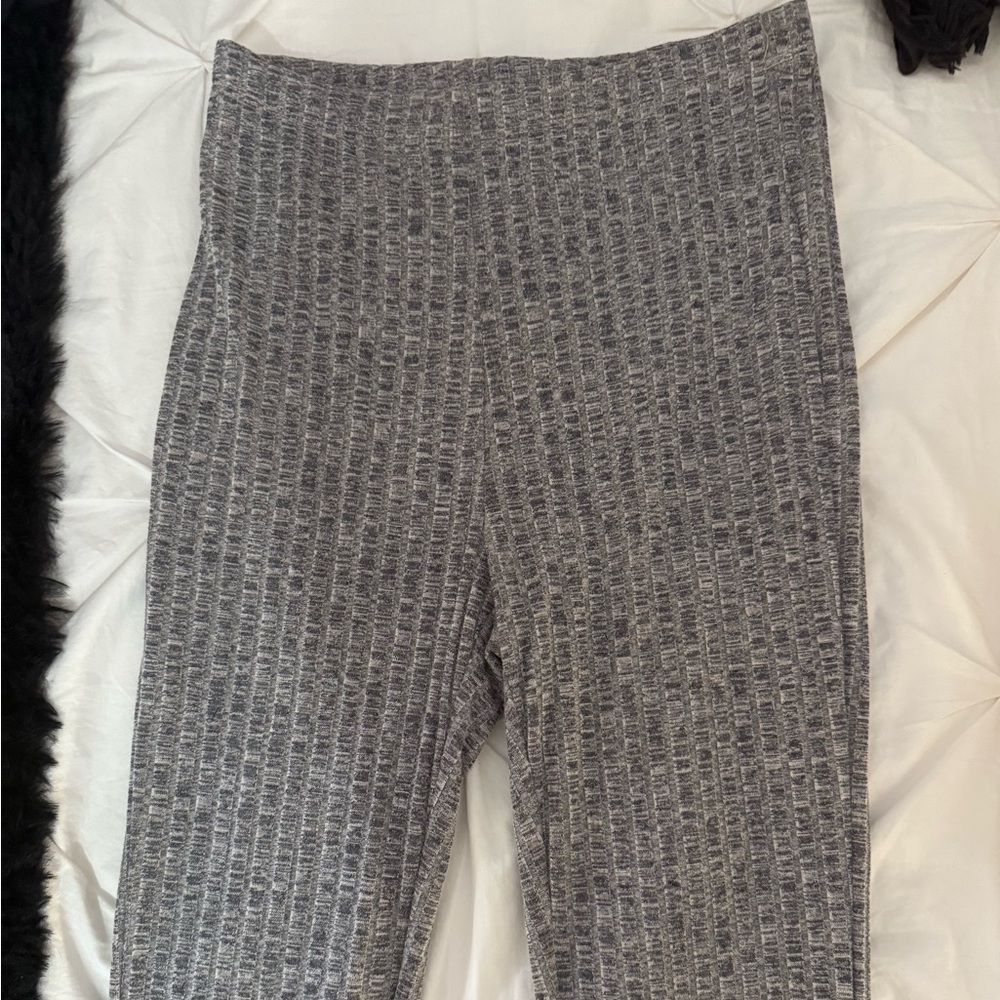 SHEIN Ribbed Gray Leggings